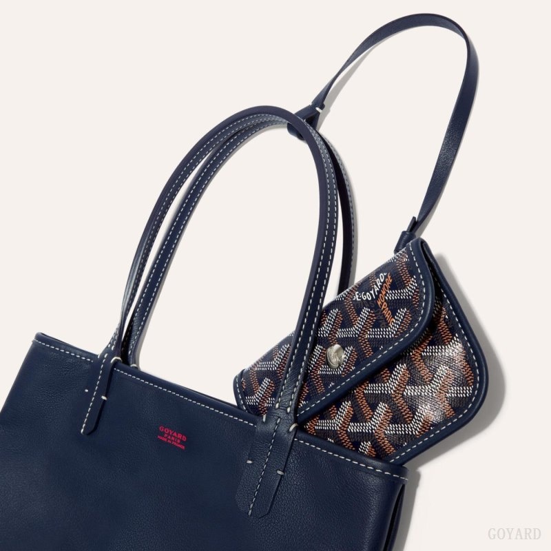 Navy Blue Goyard ANJOU MINI BAG | GAPD3461