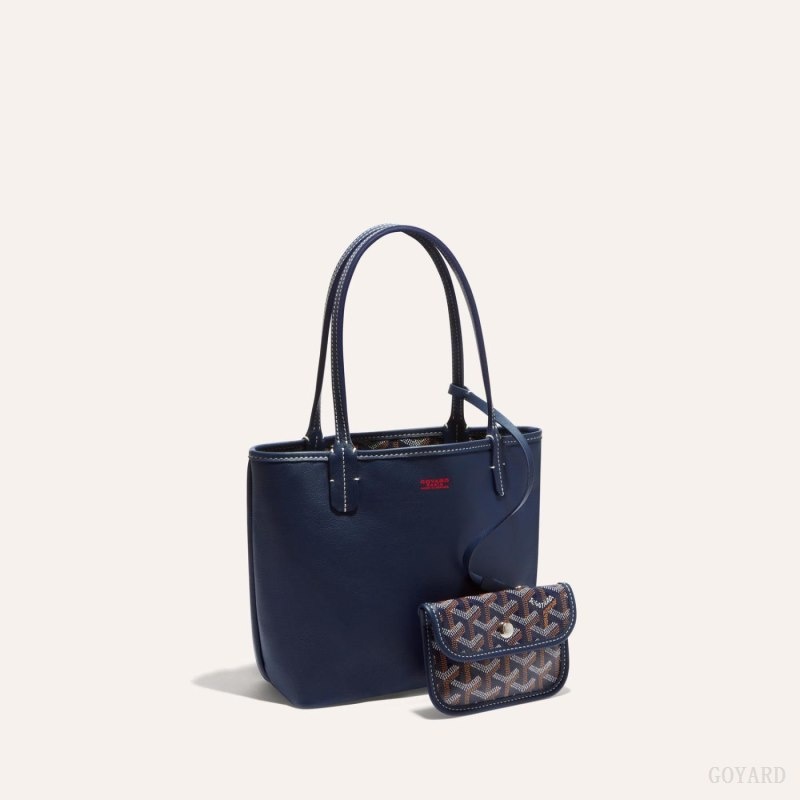 Navy Blue Goyard ANJOU MINI BAG | GAPD3461