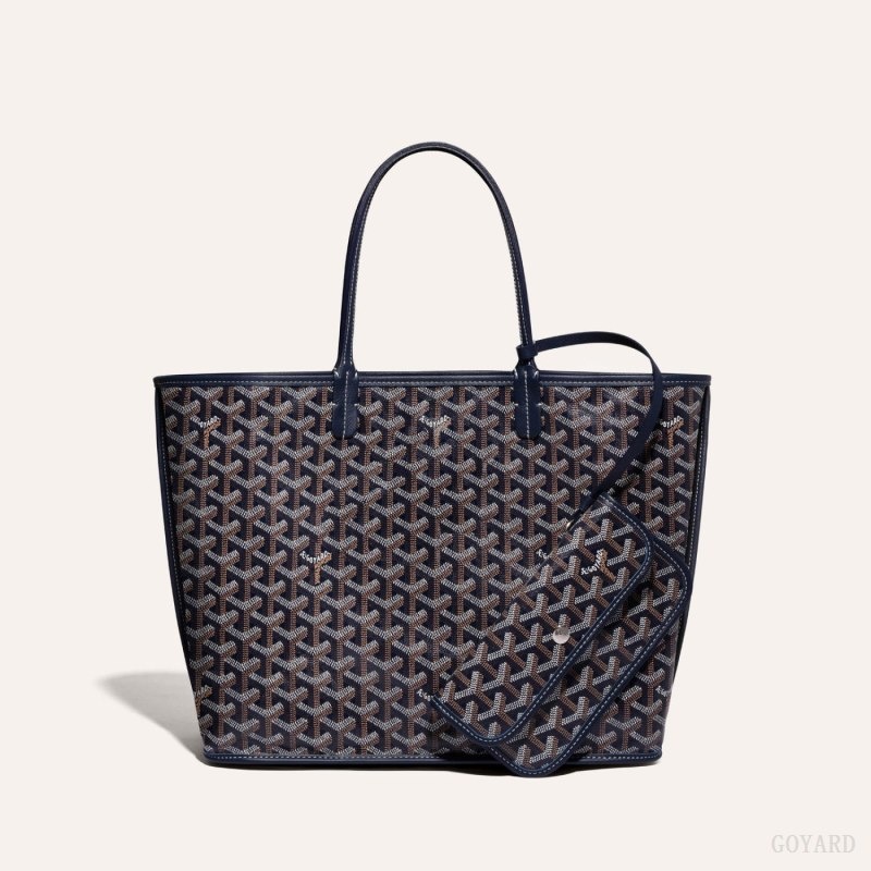 Navy Blue Goyard ANJOU PM BAG | IUQT2016