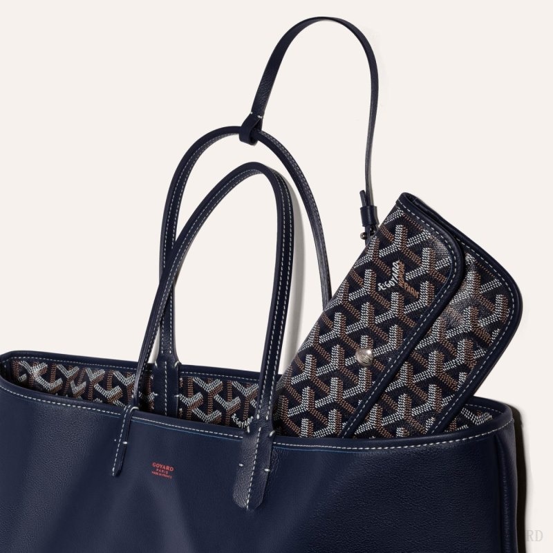 Navy Blue Goyard ANJOU PM BAG | IUQT2016