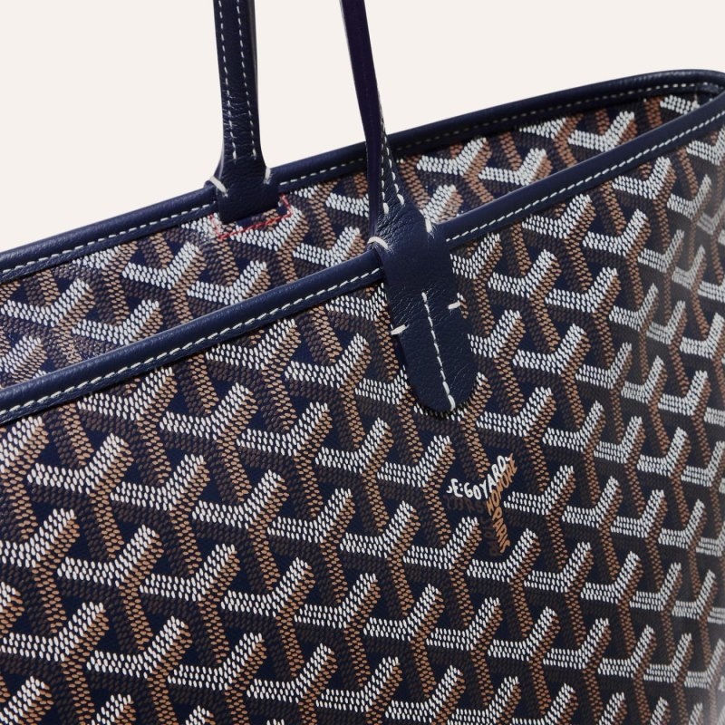 Navy Blue Goyard ARTOIS MM BAG | UHKA1203