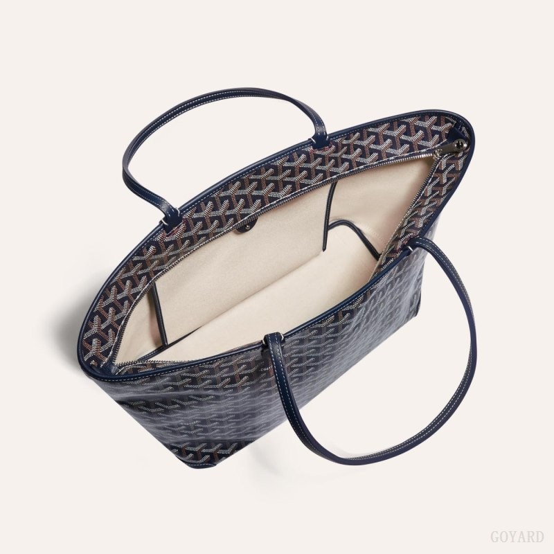 Navy Blue Goyard ARTOIS MM BAG | UHKA1203