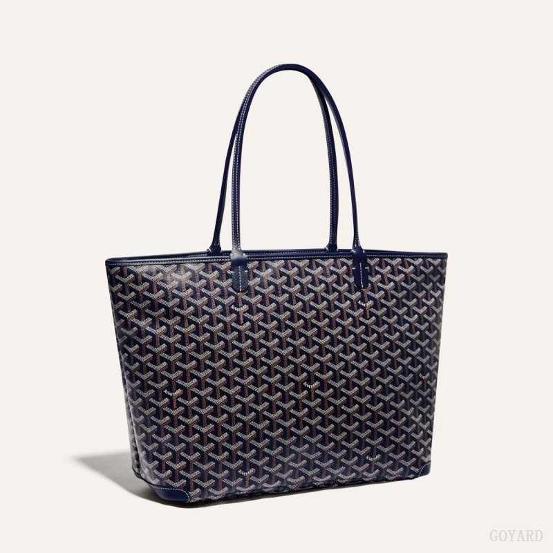 Navy Blue Goyard ARTOIS MM BAG | UHKA1203