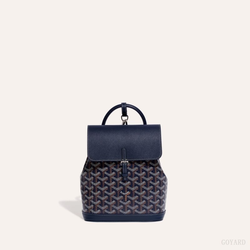 Navy Blue Goyard Alpin Mini Backpack | PMNT5261