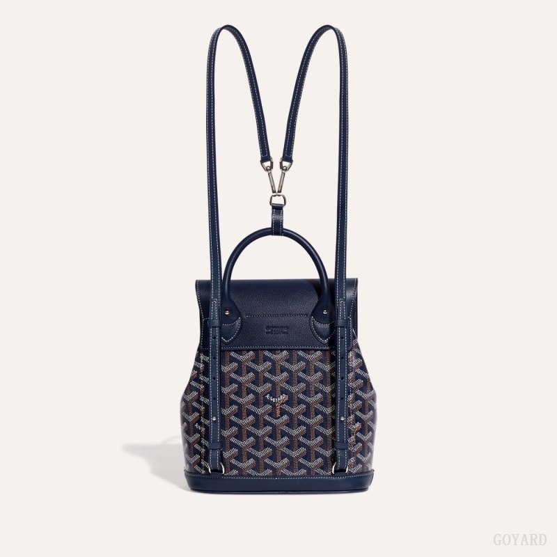 Navy Blue Goyard Alpin Mini Backpack | PMNT5261