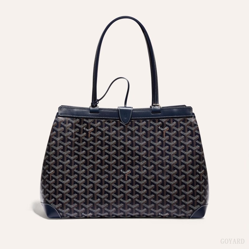 Navy Blue Goyard BELLECHASSE BIAUDE PM BAG | ZOKP3371