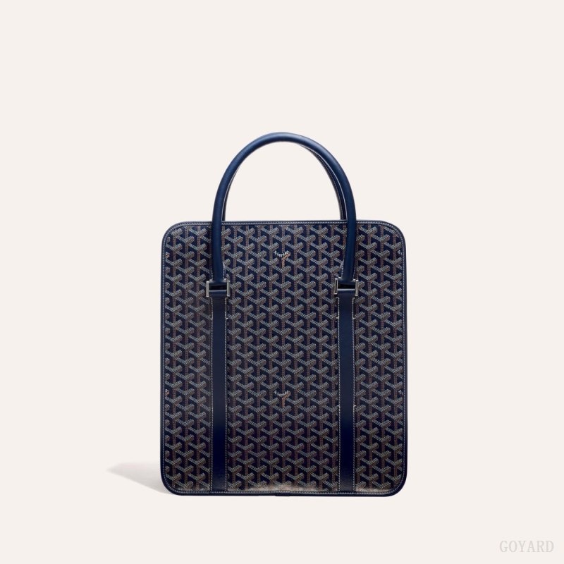 Navy Blue Goyard BOURGOGNE BAG | KDAT6188