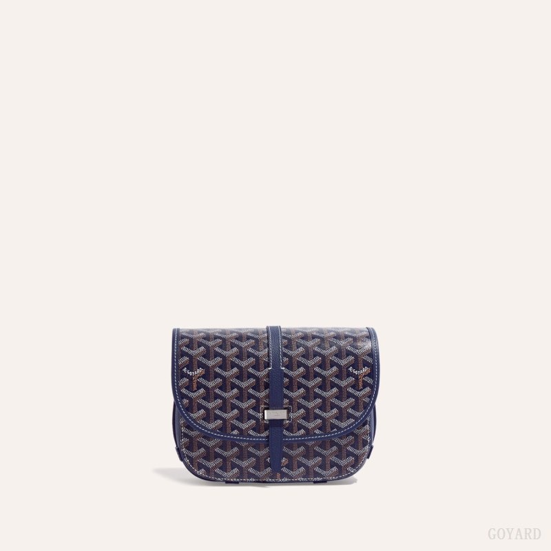 Navy Blue Goyard Belvedere PM Bag | FCQG0131