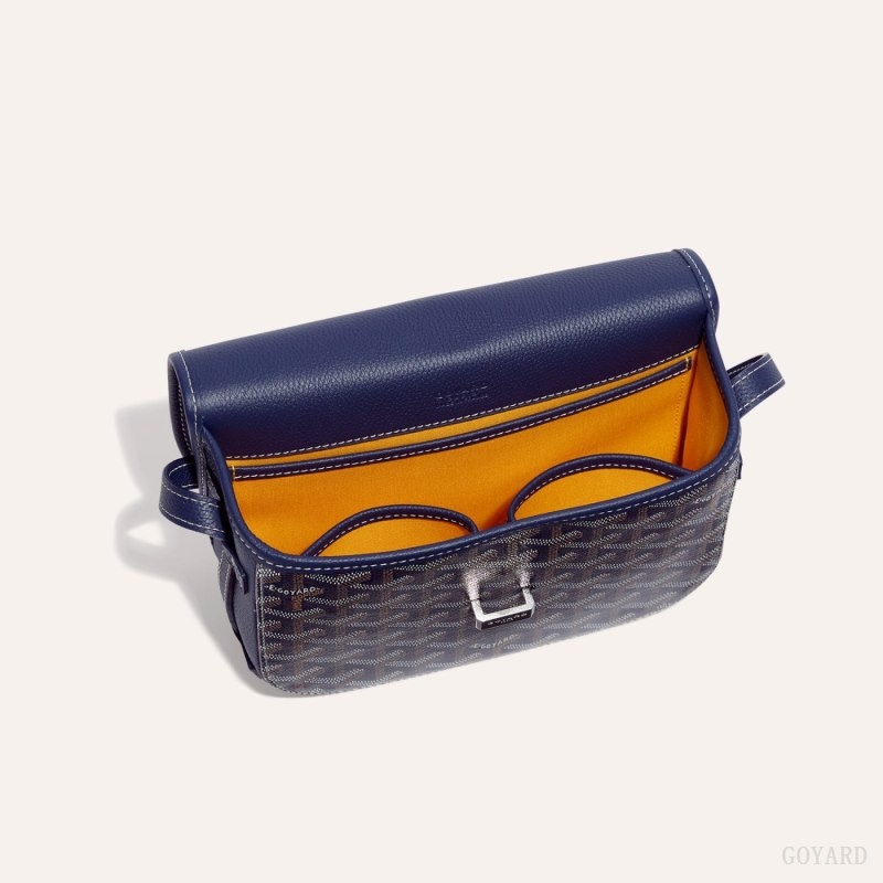 Navy Blue Goyard Belvedere PM Bag | FCQG0131