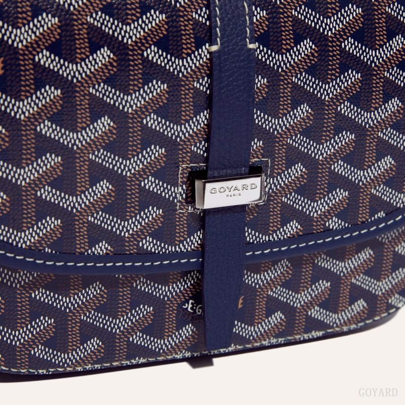 Navy Blue Goyard Belvedere PM Bag | FCQG0131