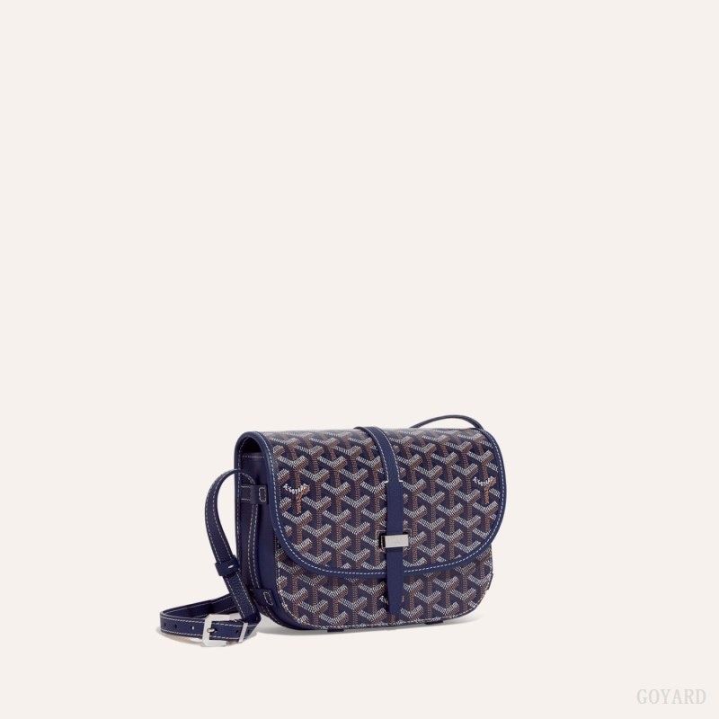 Navy Blue Goyard Belvedere PM Bag | FCQG0131