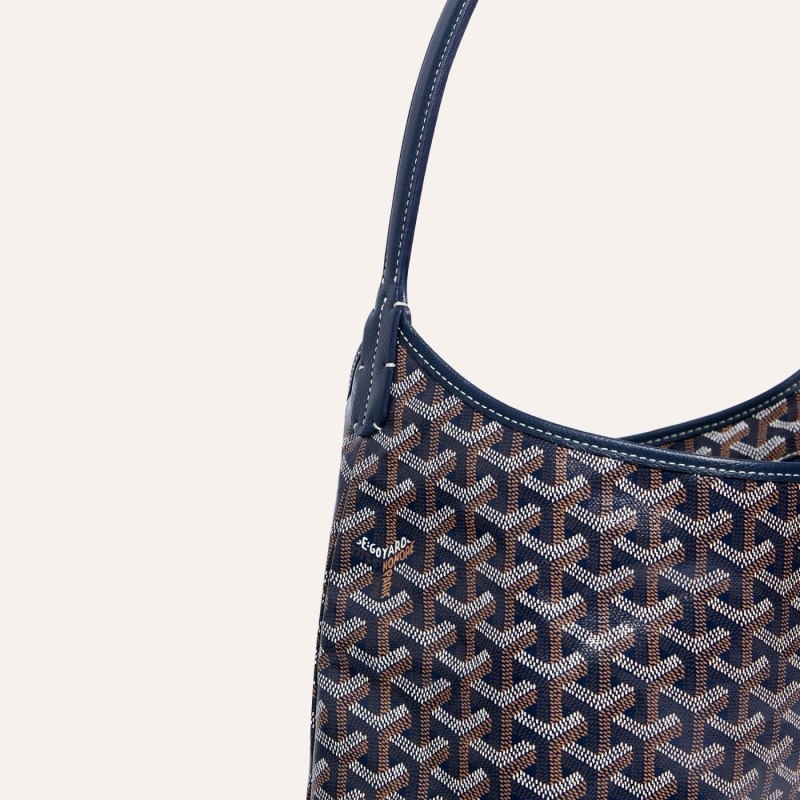 Navy Blue Goyard Bohème Hobo Bag | MSNM8302