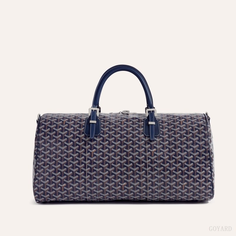 Navy Blue Goyard Boston 50 bag | FYUV7395