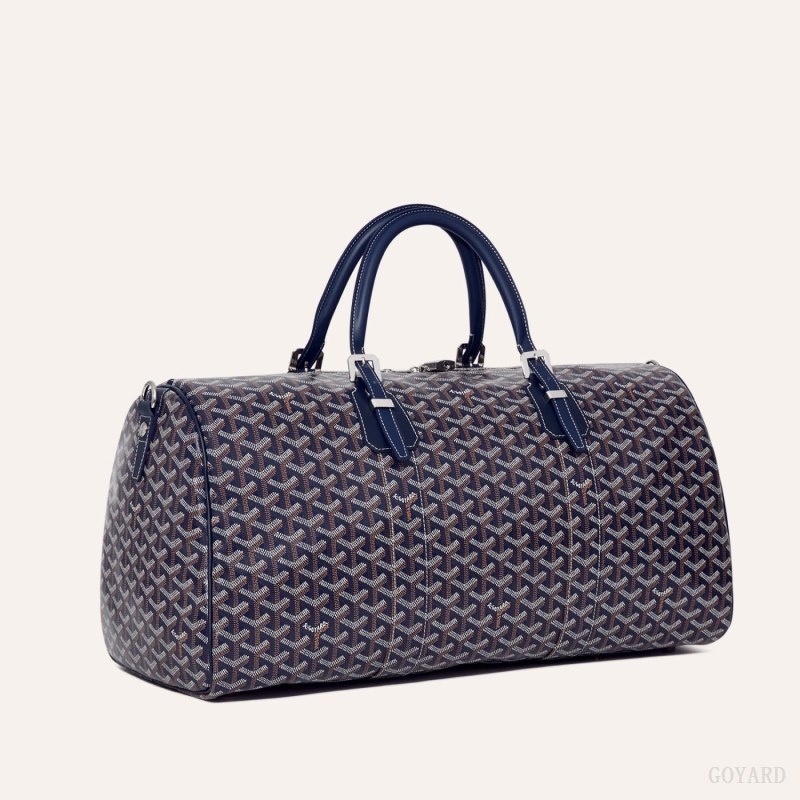 Navy Blue Goyard Boston 50 bag | FYUV7395