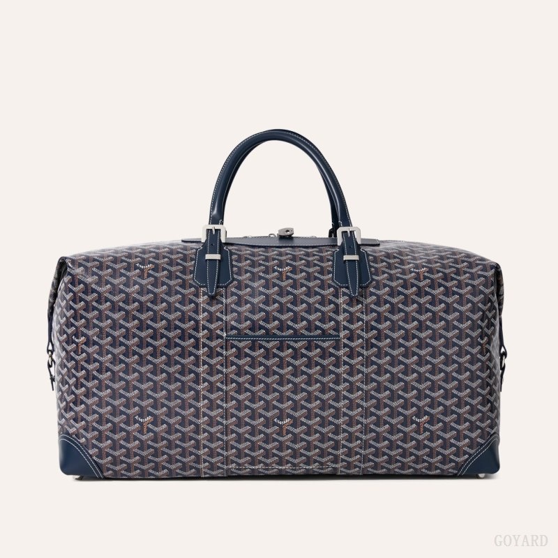 Navy Blue Goyard Bowling 55 bag | TREJ1405