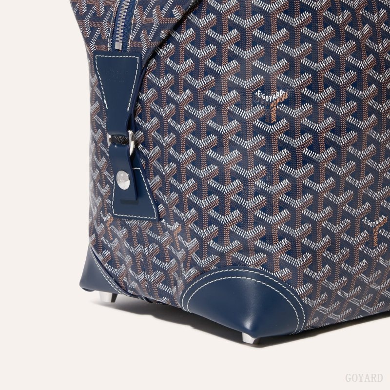 Navy Blue Goyard Bowling 55 bag | TREJ1405