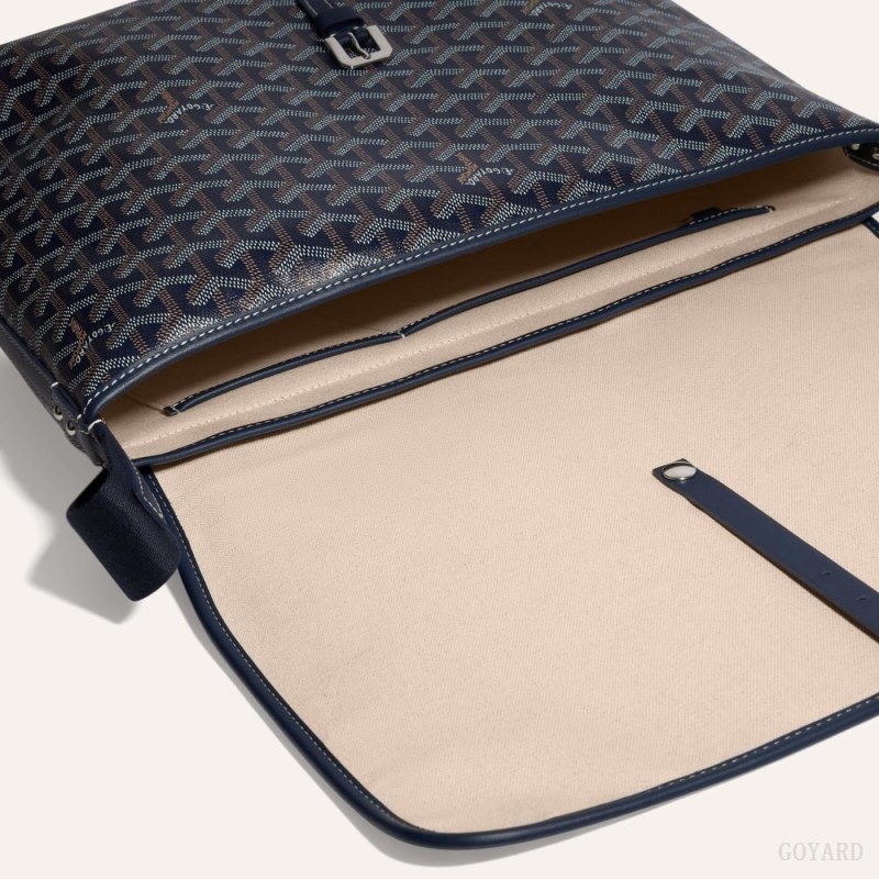 Navy Blue Goyard CAPETIEN MM MESSENGER BAG | QBGT4416