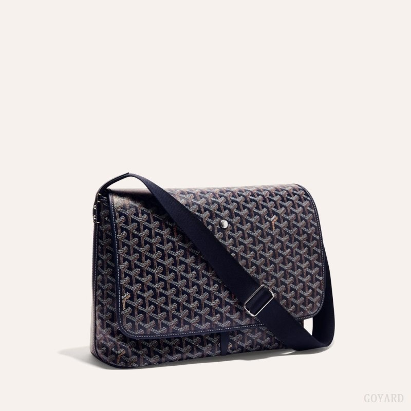 Navy Blue Goyard CAPETIEN MM MESSENGER BAG | QBGT4416