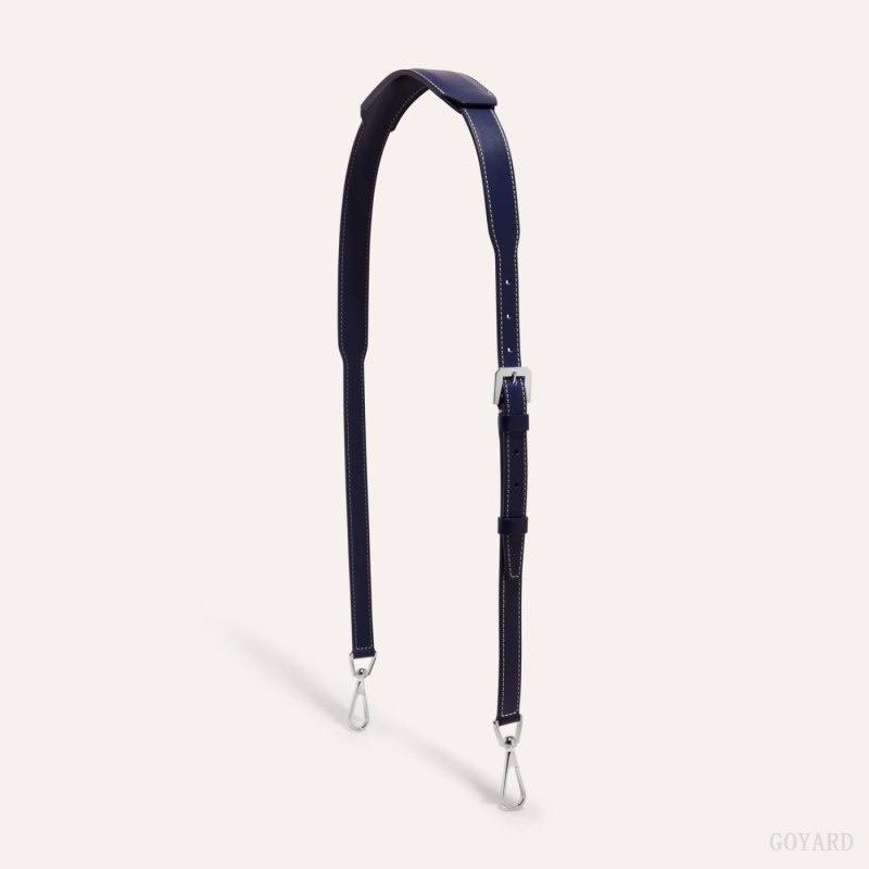 Navy Blue Goyard CUIR MM STRAP | DWKC8048