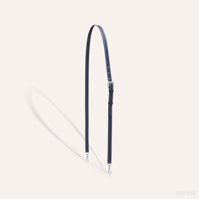 Navy Blue Goyard CUIR PM STRAP | WHPA1999