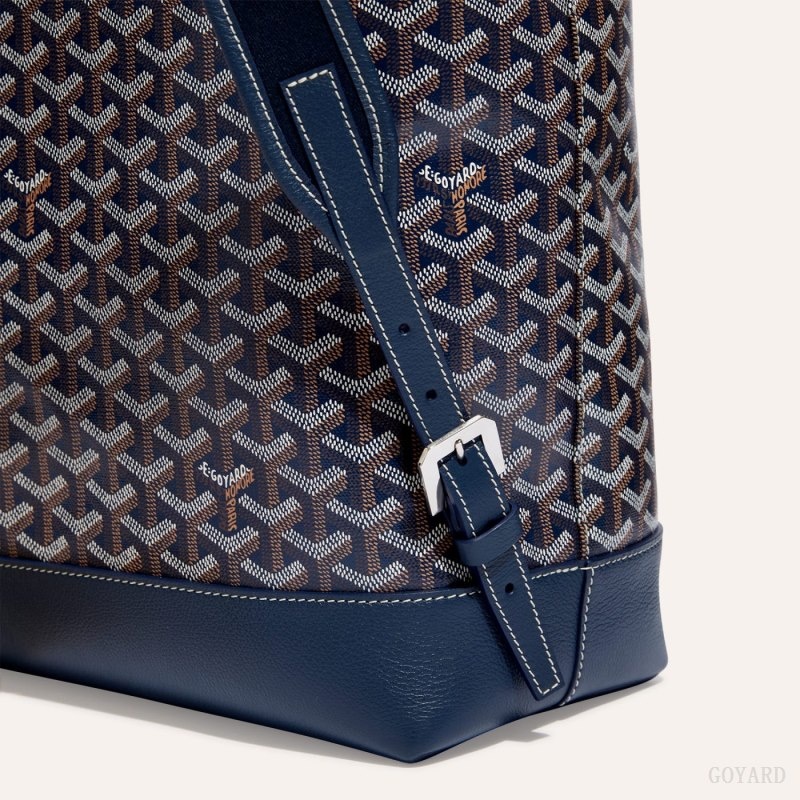 Navy Blue Goyard Cisalpin Backpack | HRYY9569