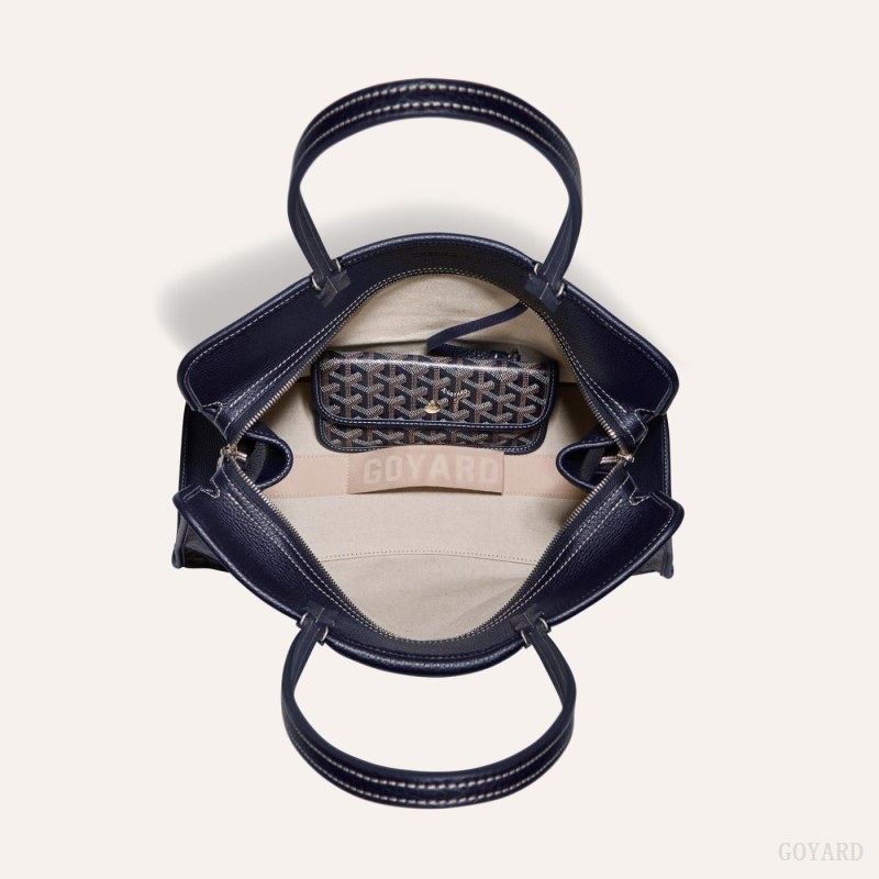 Navy Blue Goyard HARDY PM BAG | ULFH5743