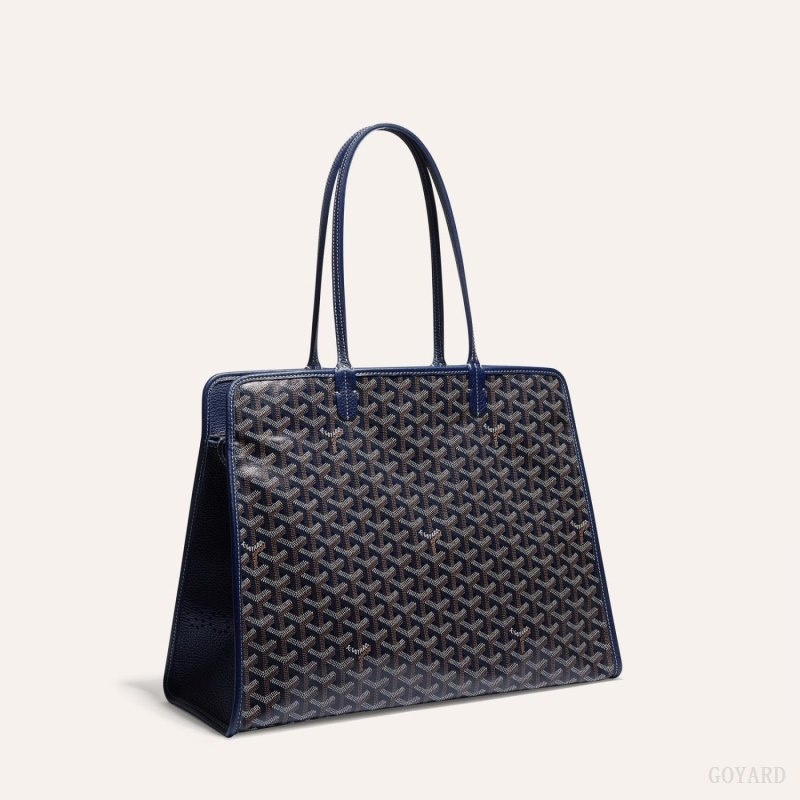 Navy Blue Goyard HARDY PM BAG | ULFH5743