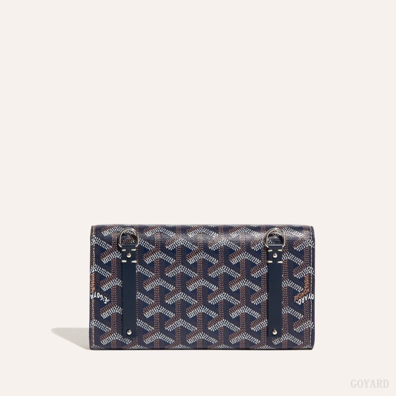 Navy Blue Goyard Monte-Carlo Mini Case | NCTO3384