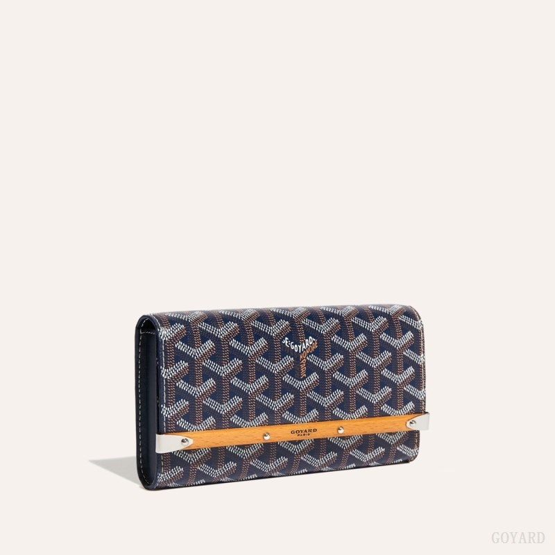 Navy Blue Goyard Monte-Carlo Mini Case | NCTO3384