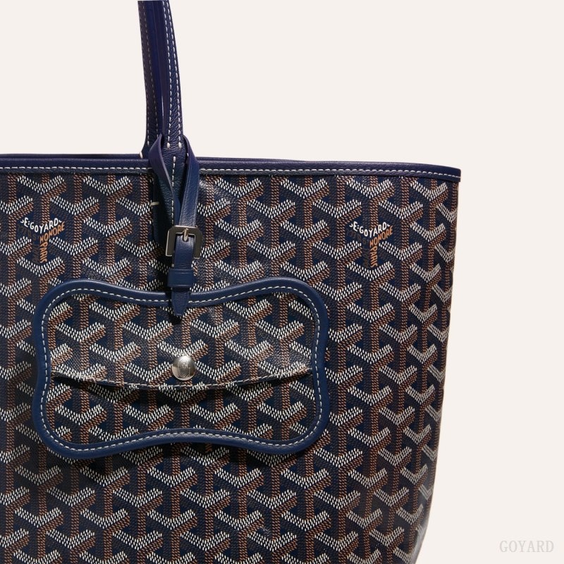 Navy Blue Goyard Os Grey Dog pocket | RWCF4274