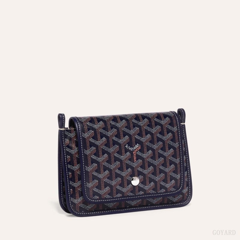 Navy Blue Goyard PLUMET POCKET WALLET | DWDE1722