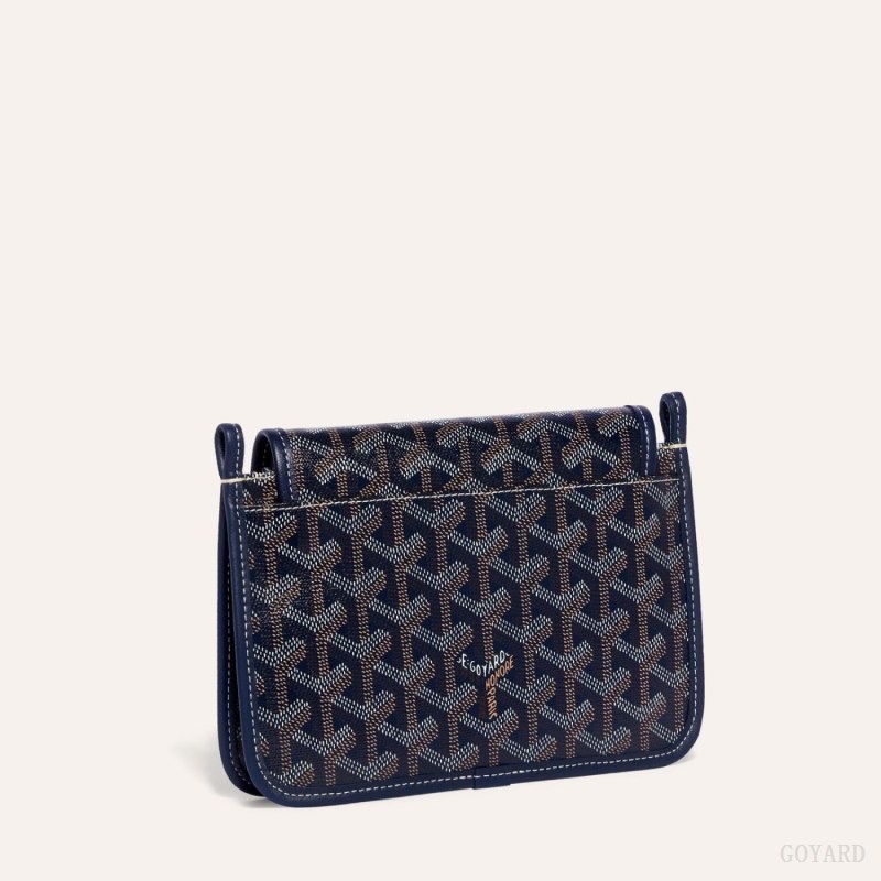 Navy Blue Goyard PLUMET POCKET WALLET | DWDE1722