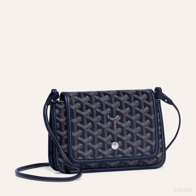 Navy Blue Goyard PLUMET POCKET WALLET | DWDE1722