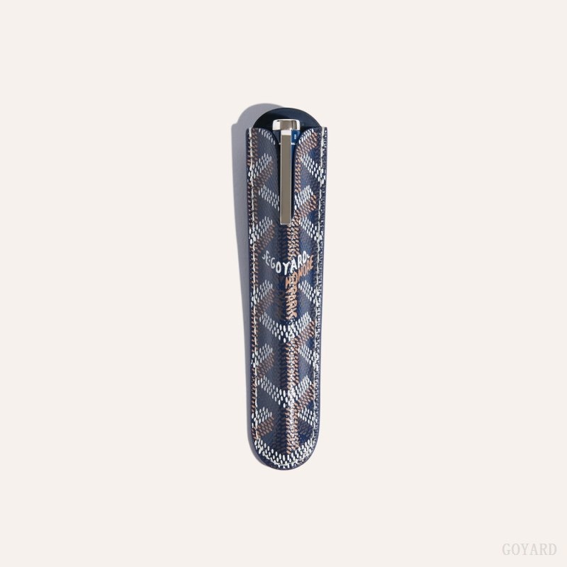 Navy Blue Goyard Rollerball Travel Pen | ERWU5471