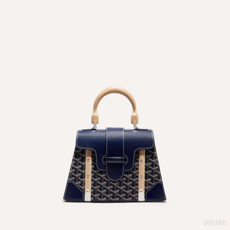 Navy Blue Goyard SAÏGON PM BAG | UTUG7015