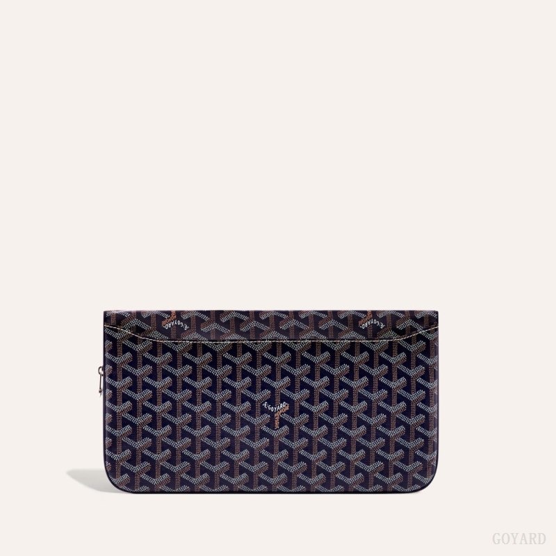 Navy Blue Goyard SAINTE-MARIE CLUTCH | HOVA7357