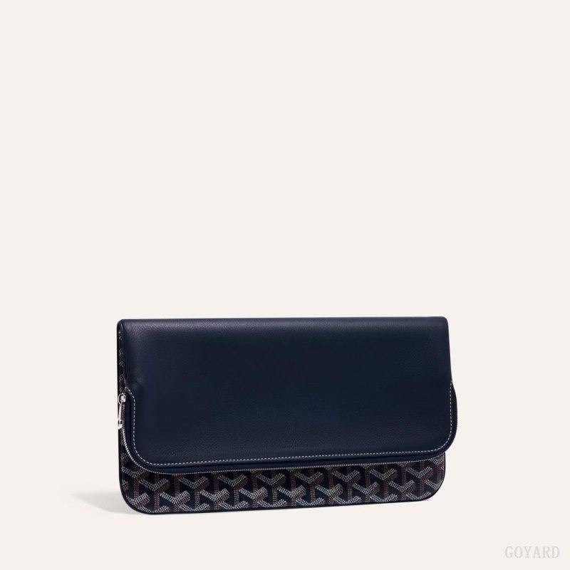 Navy Blue Goyard SAINTE-MARIE CLUTCH | HOVA7357