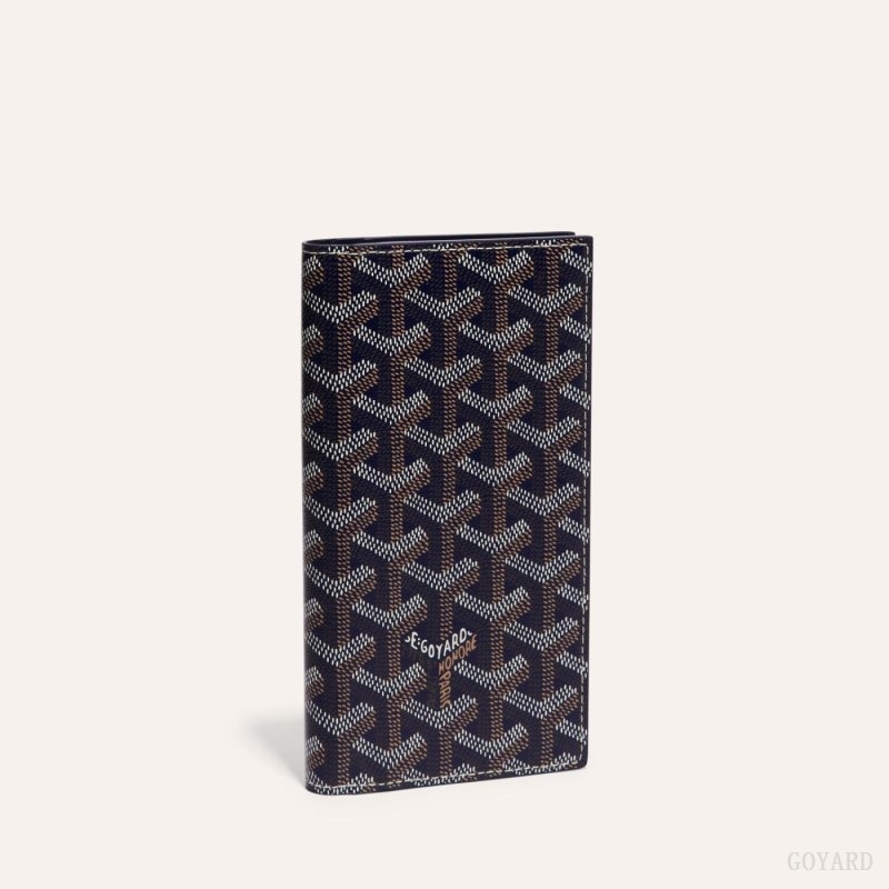 Navy Blue Goyard SAINT-ROCH WALLET | VTGT7998