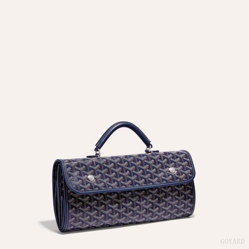 Navy Blue Goyard SAINT LEGER BACKPACK | KLXP1368