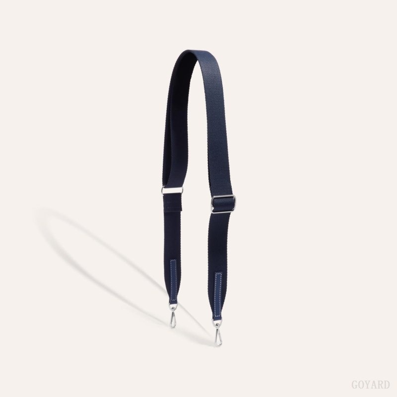 Navy Blue Goyard SANGLE PM STRAP | JKRL3663