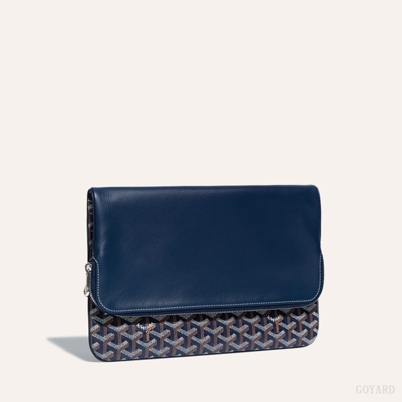 Navy Blue Goyard Sainte-Marie GM Clutch | XBHA6830