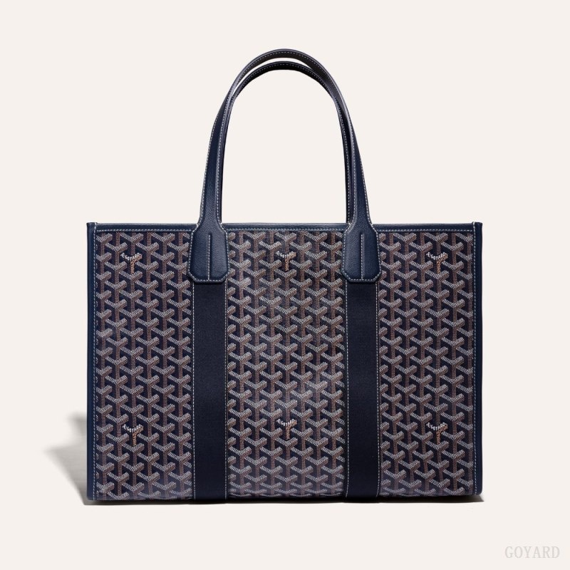 Navy Blue Goyard VILLETTE TOTE BAG | RJVA1940