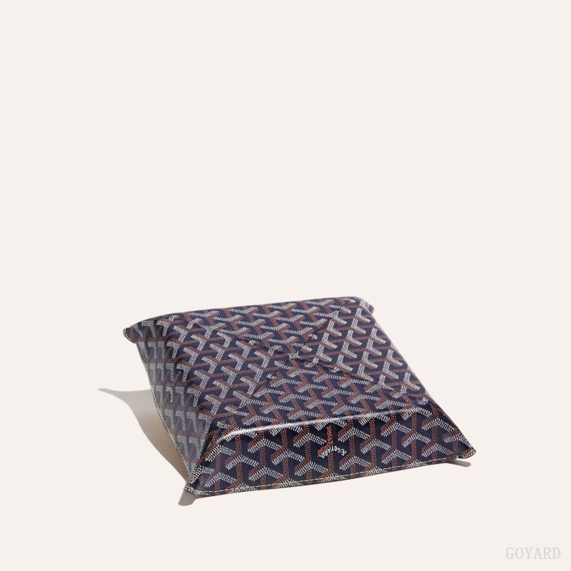 Navy Blue Goyard Vide Poche Fourre-Tout | VZPO6229