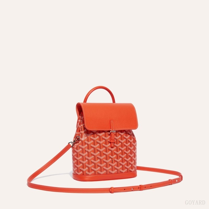 Orange Goyard Alpin Mini Backpack | SDTQ0091