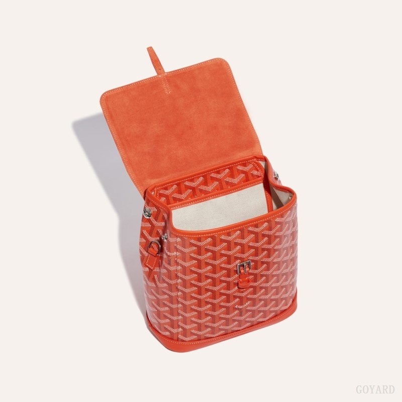 Orange Goyard Alpin Mini Backpack | SDTQ0091