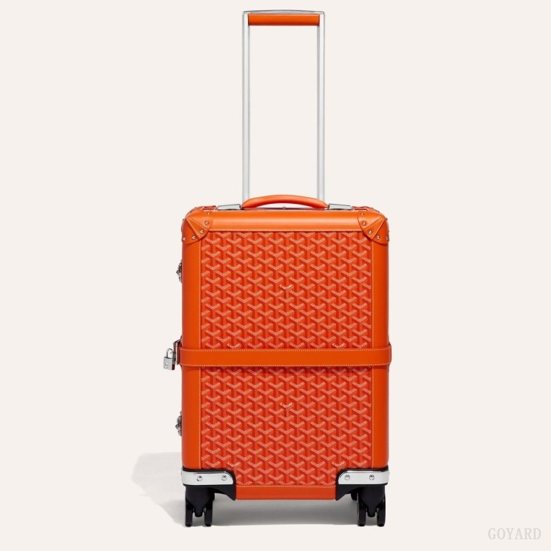 Orange Goyard BOURGET PM TROLLEY CASE | EWJK5721