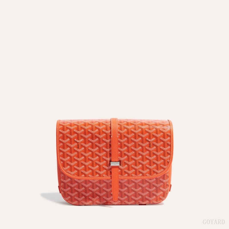 Orange Goyard Belvedere MM Bag | EAIG2757