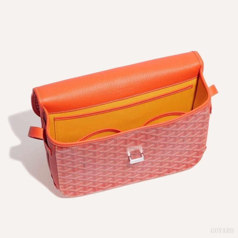 Orange Goyard Belvedere MM Bag | EAIG2757