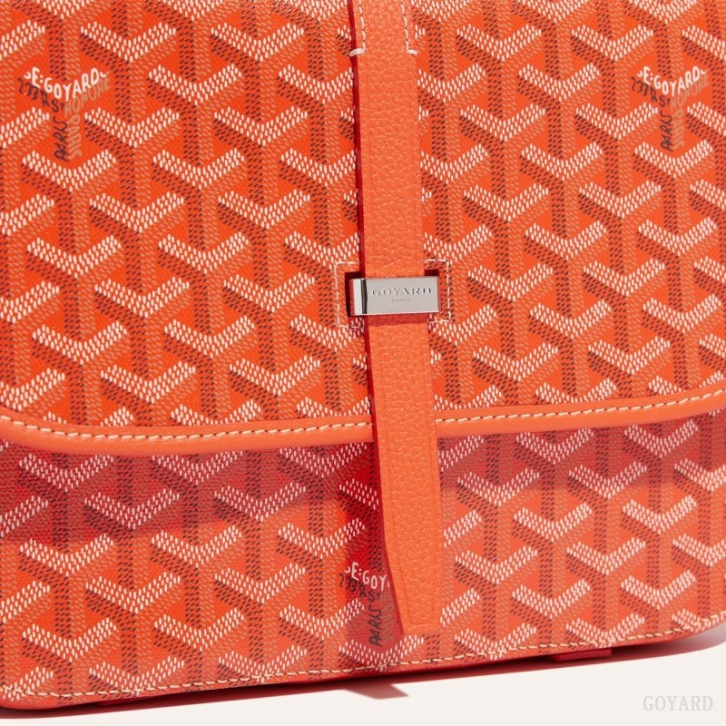 Orange Goyard Belvedere MM Bag | EAIG2757