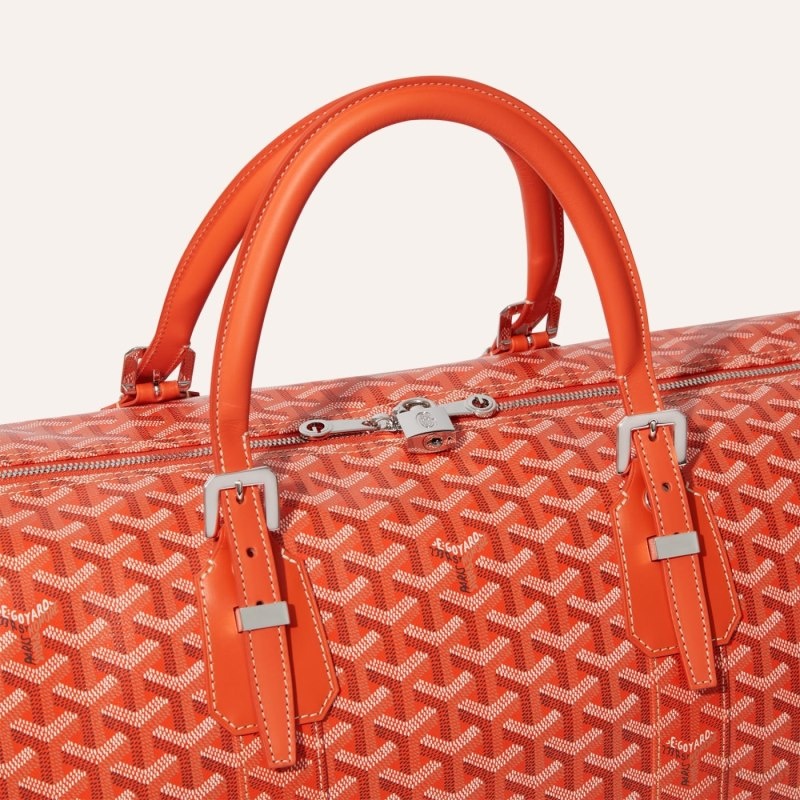 Orange Goyard Boston 50 bag | OUZS6564